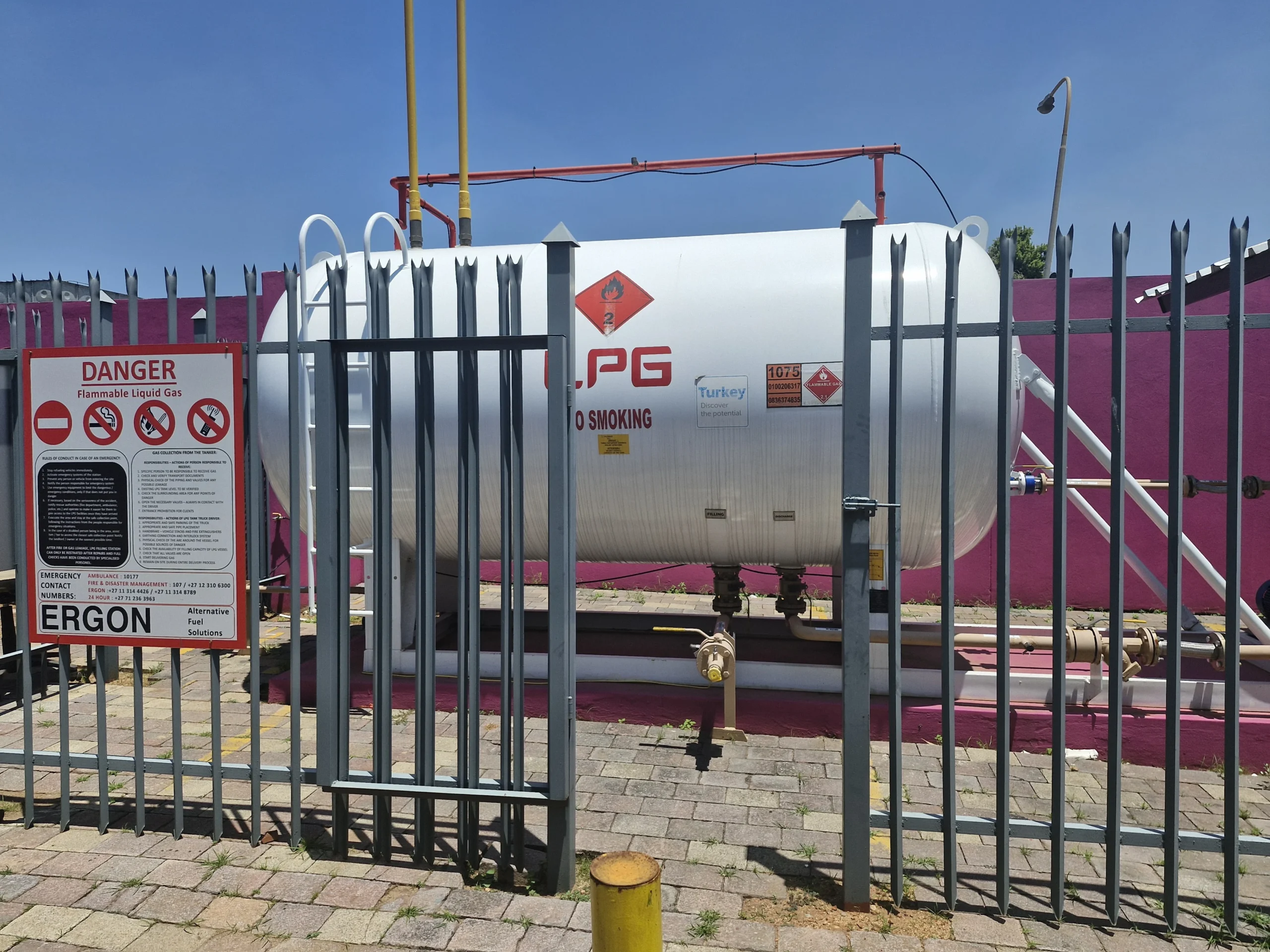 LPG fueling station