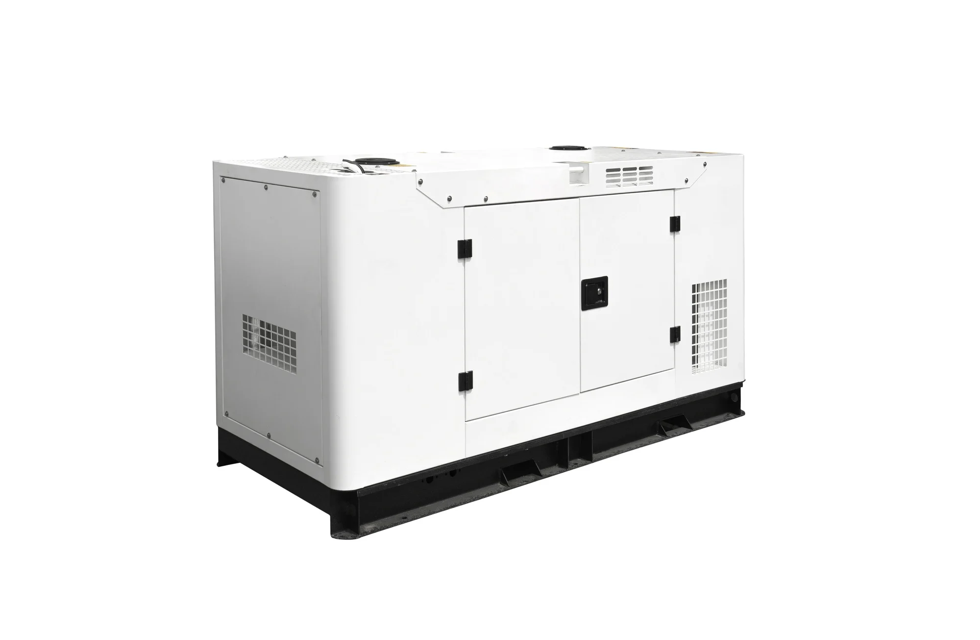 Mobile diesel generator for emergency electric power, industrial diesel power generator
